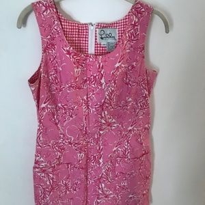 Vintage Lilly Pullitzer Pink Shift Dress